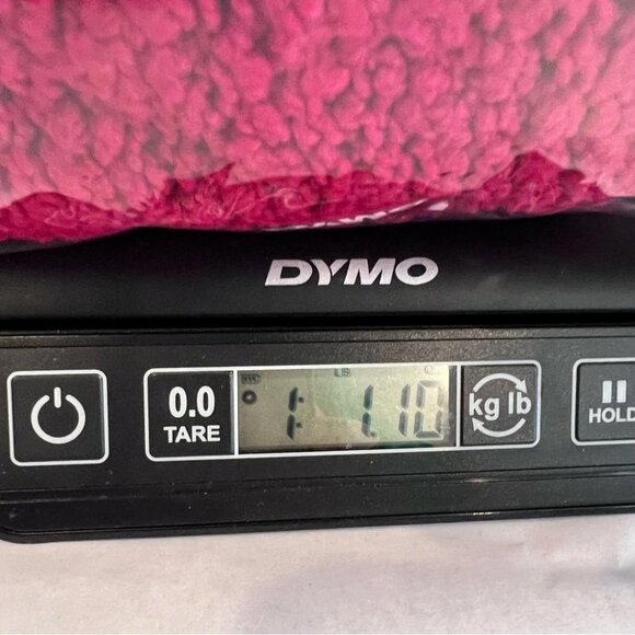 Free People Womens Size Small Bright Pink Loose Knit V Neck Oversized Sweater - Picture 9 of 9